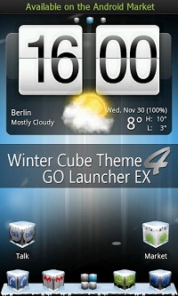 Cube Theme 4 Go Launcher Ex